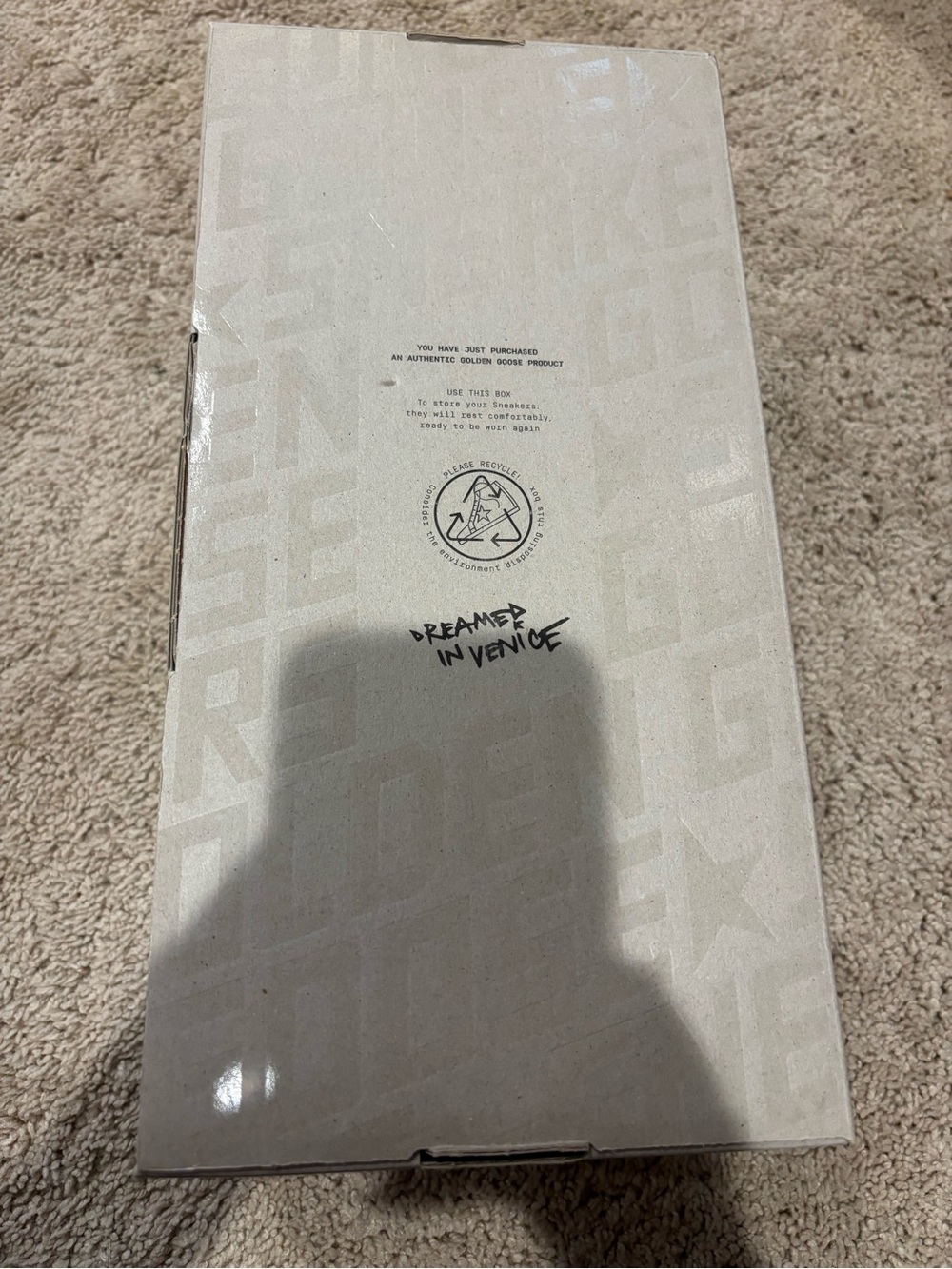 Golden goose shoebox - Picture 2 of 4